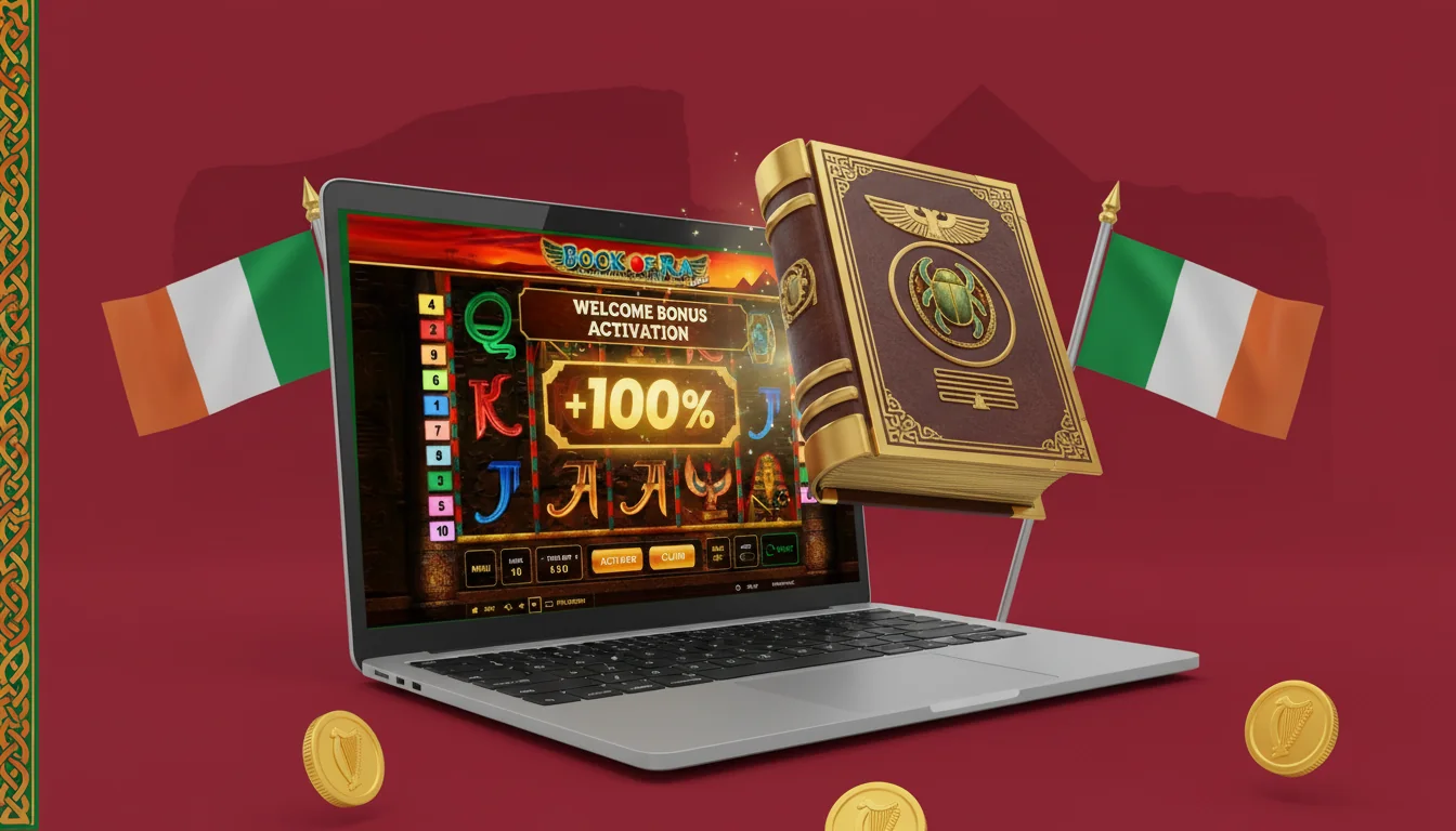 Welcome bonus activation screen